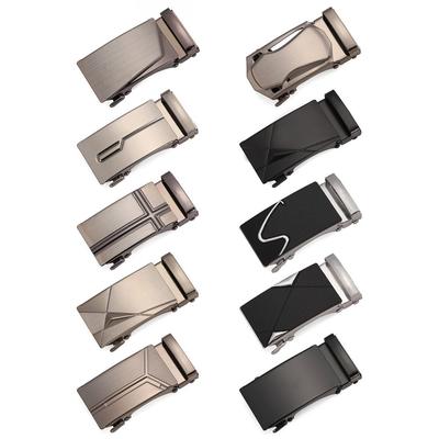 Iron Belt Replacement Buckle Adjustable Automatic Buckle Business Accessories Belt Buckle  Men