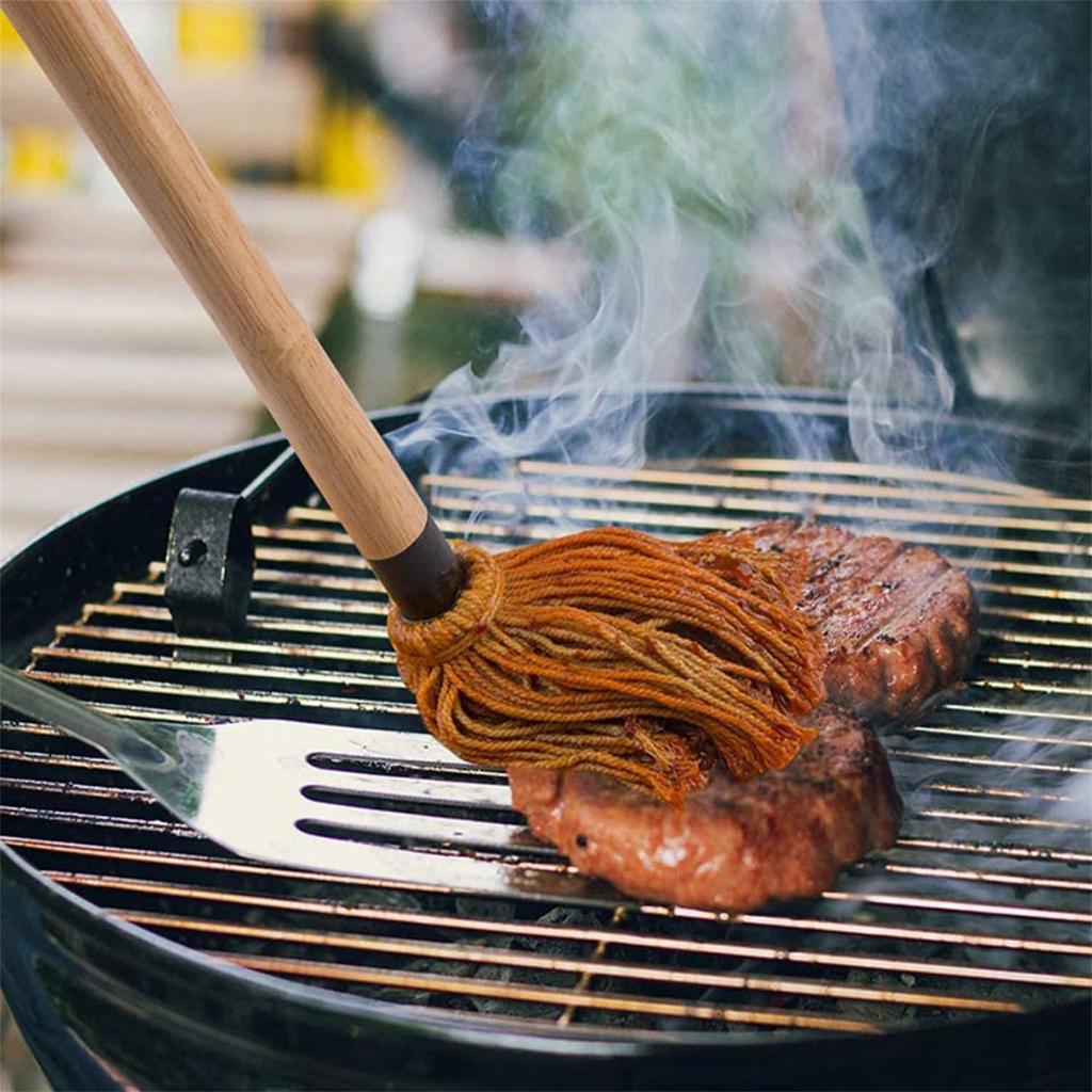 Multipurpose Kitchen Brushes with Wood Handle Cooking Brush Set Baking Brush Set Kitchen Utensils Grilling Brushes