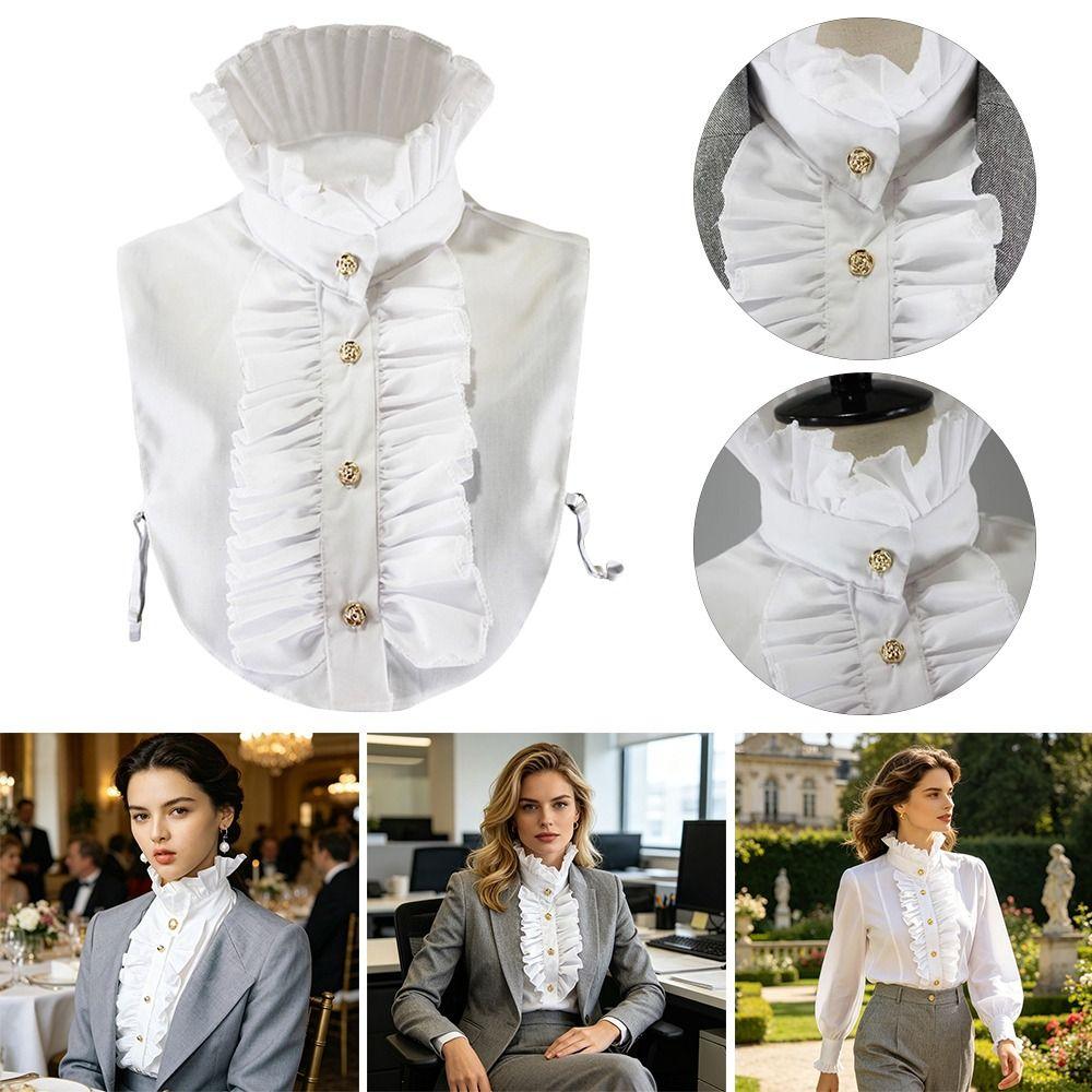 Palace Fake Collar Vintage Medieval Style Collar Fashion Victorian Blouse Collar  Stage