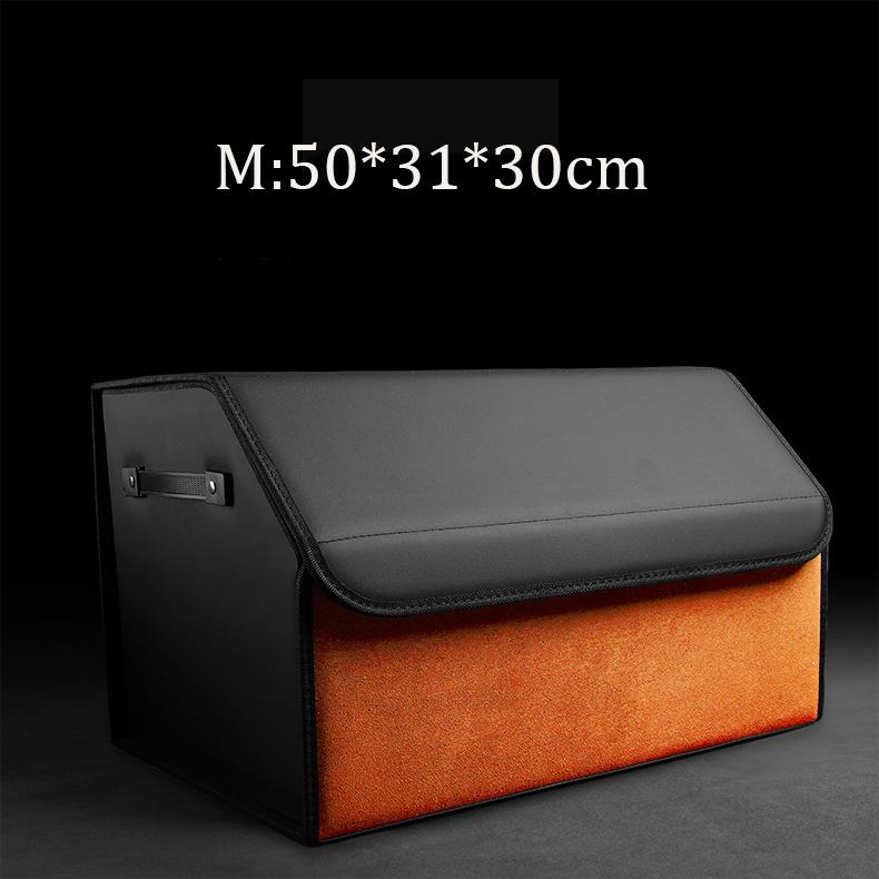 Custom Fit Collapsible Car Trunk Storage Box For Toyota RAV4 Coralla Hilux Camry 40 Storage Organizing box Accessories
