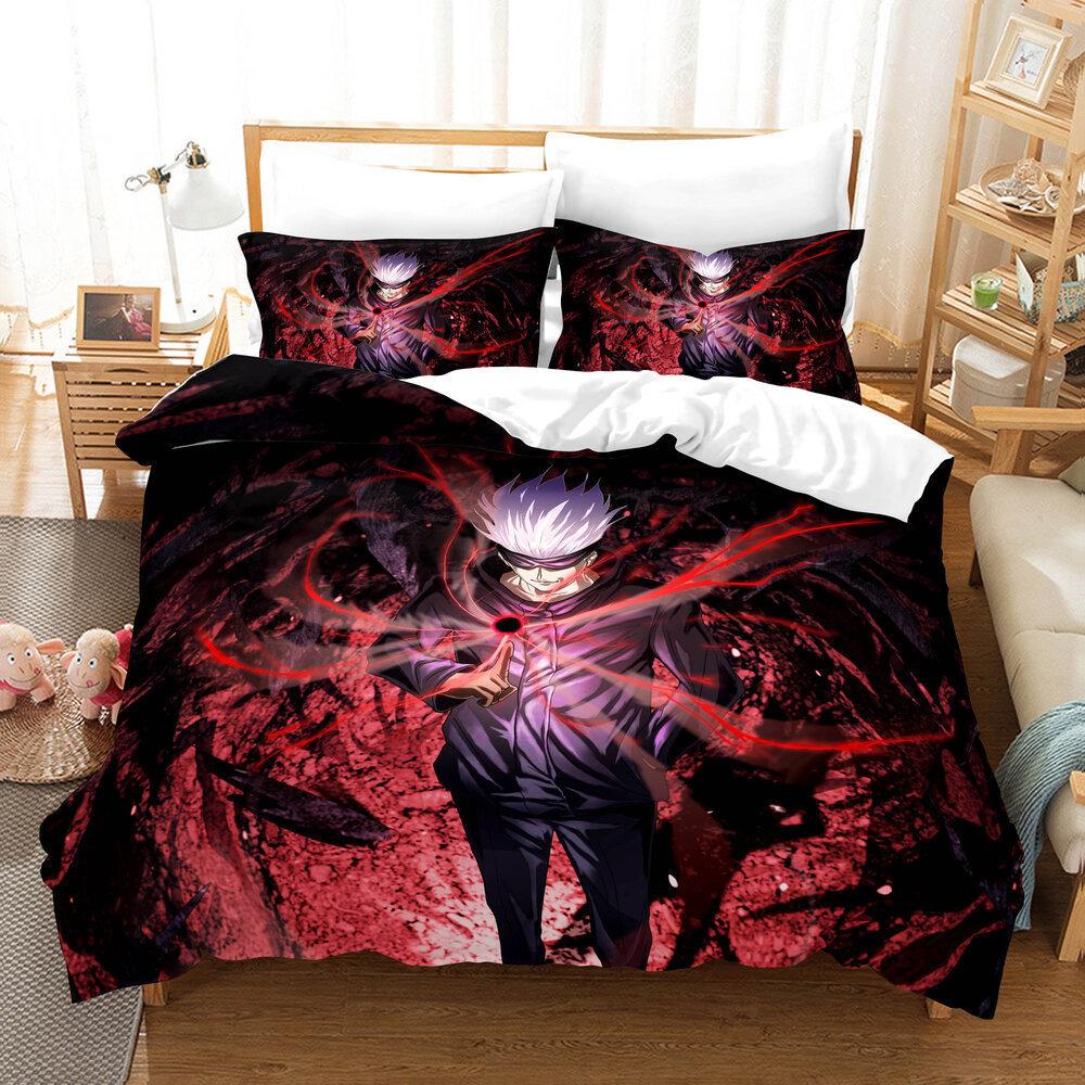 Movie Game Three-Piece Set Thickened Polished Quilt Cover Printing 3D Digital