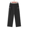 YUZHAOLIN Women's Spring/Summer Elastic High-Waist Straight-Leg Pants