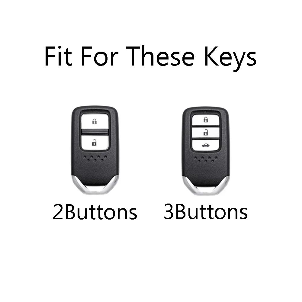 Graffiti Auto Smart Key Fob Cover Case Housing Fit For Honda Fit Gp5 Shuttle Gp8 Jade Vezel City Civic Jazz Brv Auto Accessories