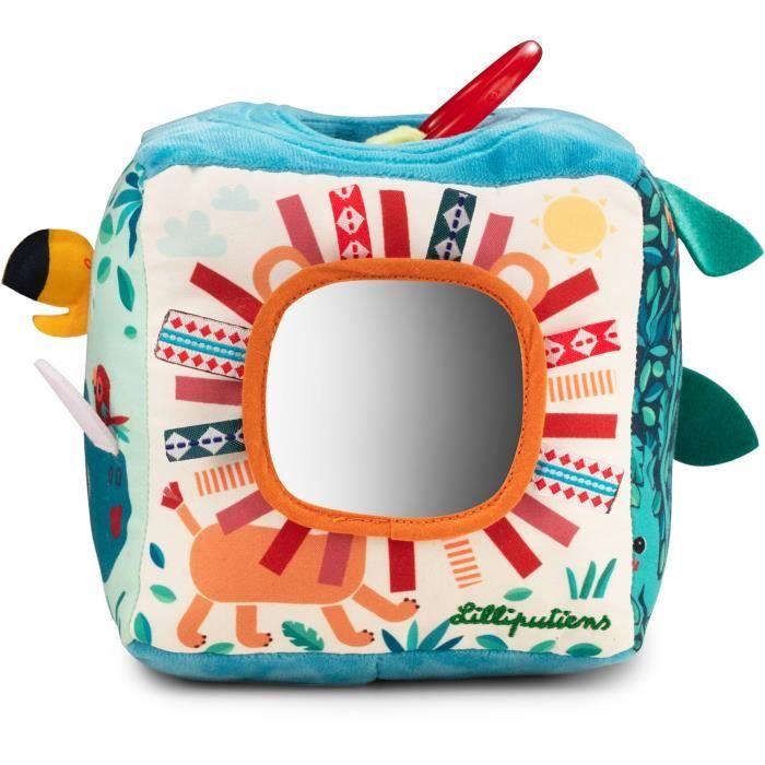 Cube D'activités - LILLIPUTIENS - Jungle - Mixte - Enfant - Blanc