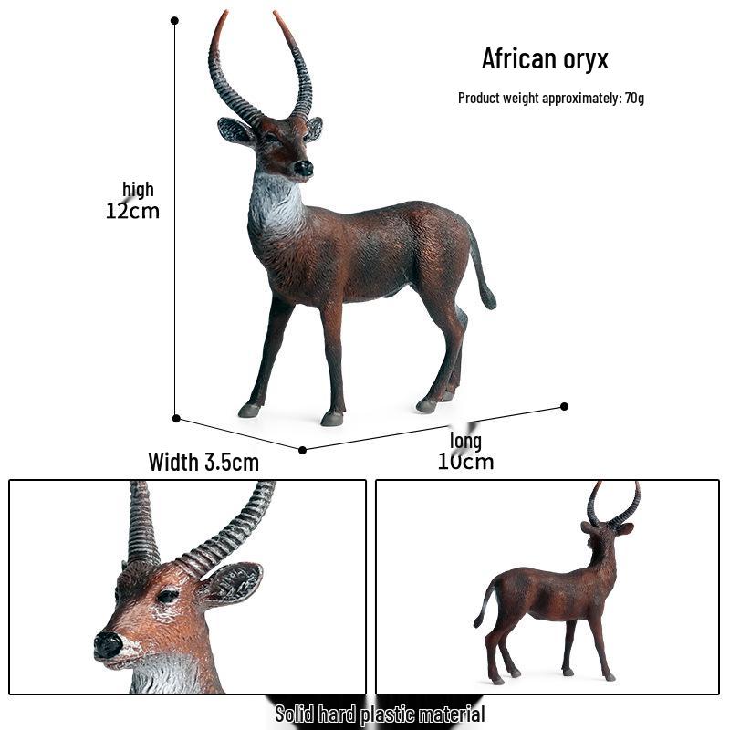 Children's Cognitive Animal Model Toy - Donkey Foal & Zebra Ornament