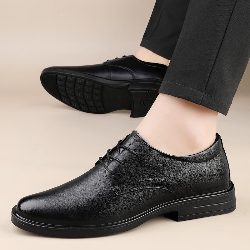 Fashion 2025 New Male Oxford Shoes Leisure Walk Formal Dress Footwear Outdoor Business Shoes Sneakers Genuine Leather Men Casual Shoes