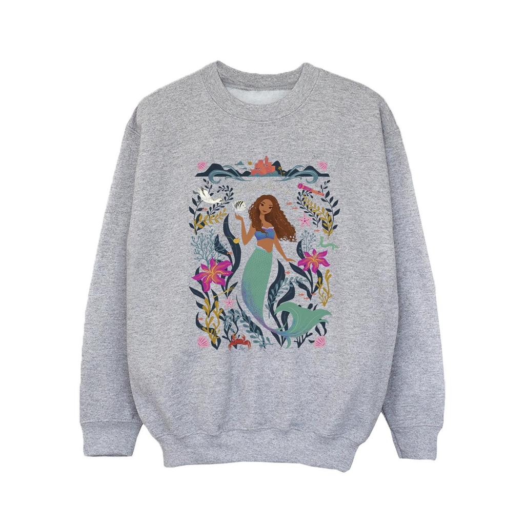 The Little Mermaid Girls Go Beyond The Surface Movie Sweatshirt