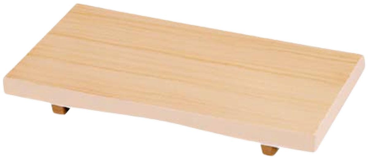 

Mini Sushi Plate in ABS White Wood Model Number Made in Japan J-kitchens (Plate) Grain, 15cm, 873026,