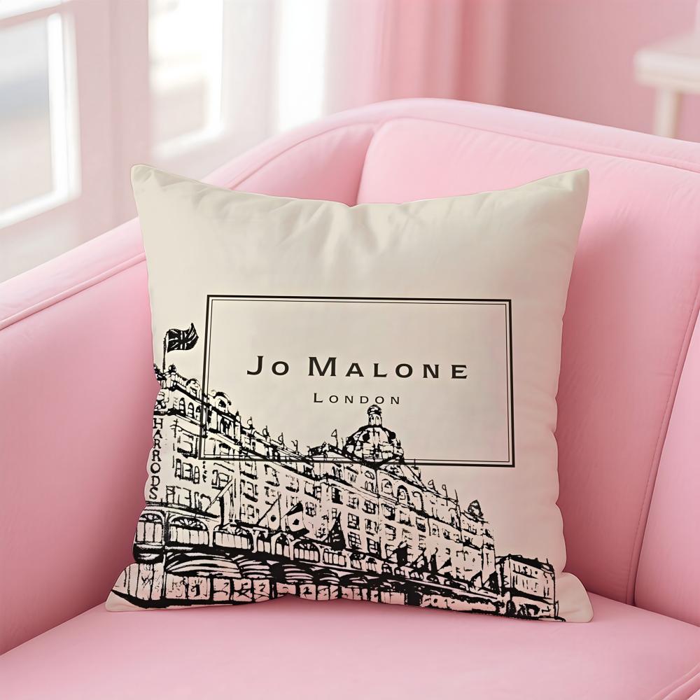 Luxus Duft Jo MMalone LondonL Kissenbezug Kurzflor Verdeckter Reißverschluss Zimmer Sofa Kissenbezug