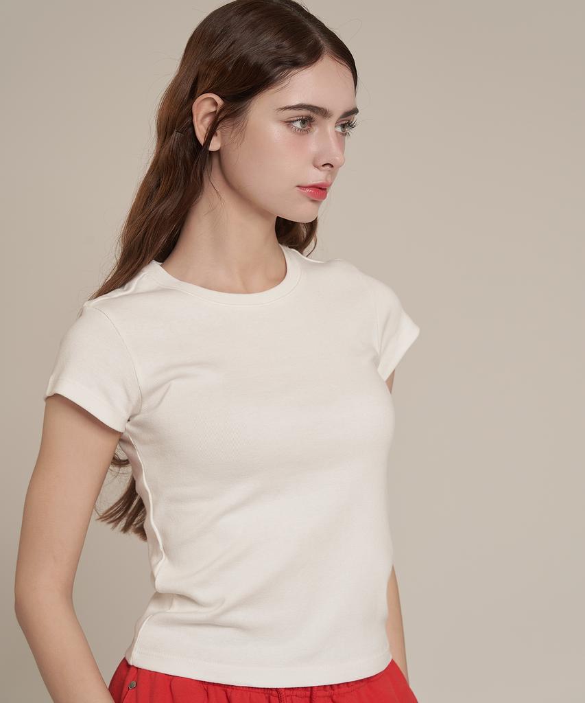 Iteoneolmomeonteu Basic Milano T-Shirt _ White