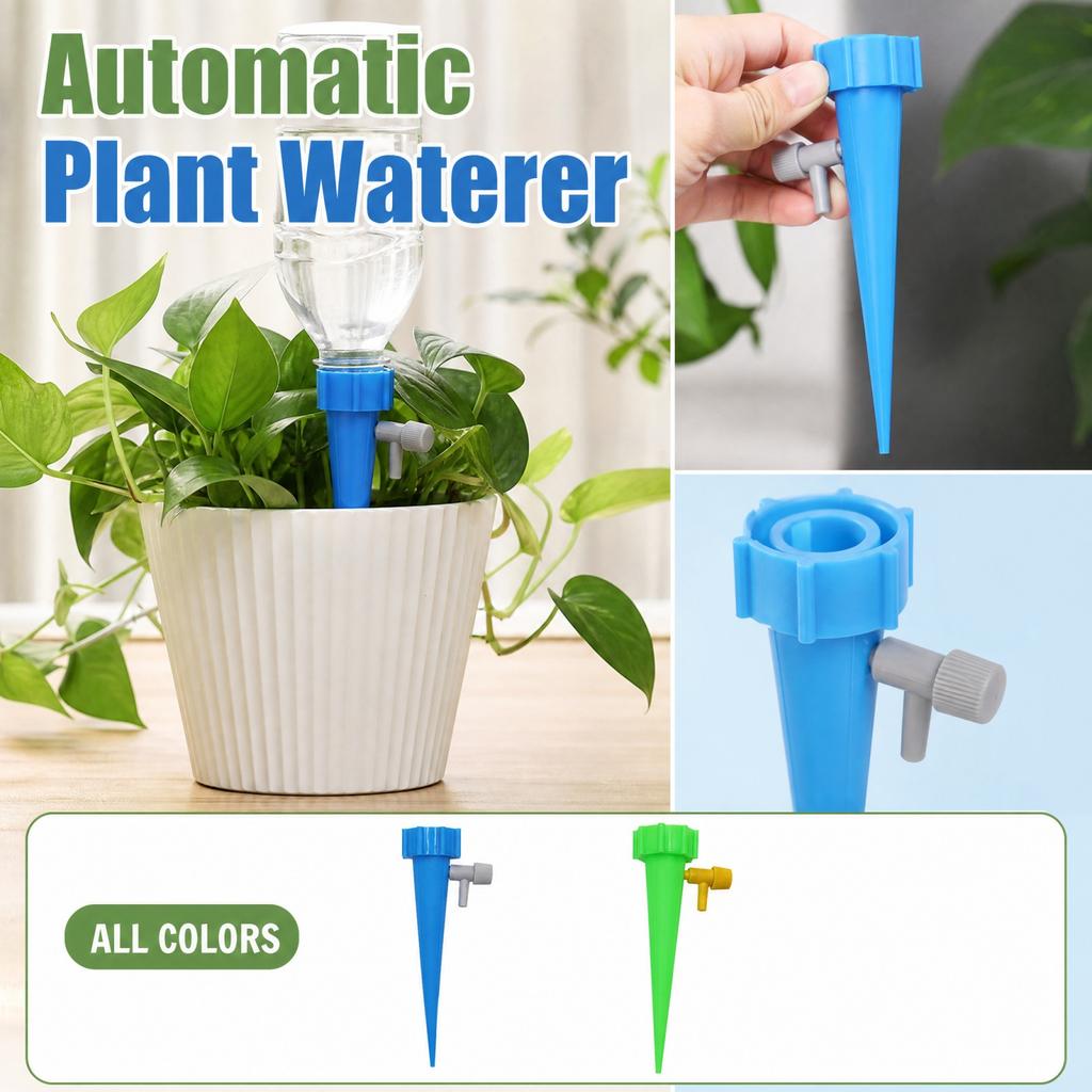 Arroseur Automatique pour Plantes avec Minuterie, Arrosage Automatique Réglable pour Plantes d'Intérieur et d'Extérieur