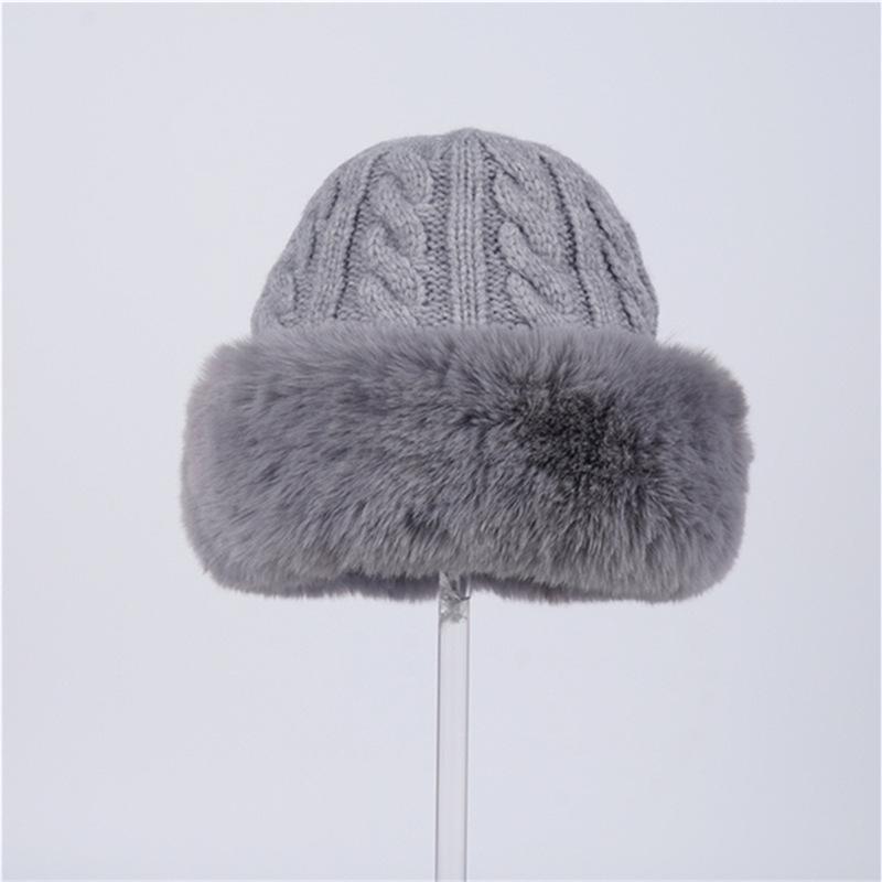 

Korean Style Winter Plush Hat with Cute Antlers & Ear Protection – Women s Christmas Cycling Lei Feng Hat One Size