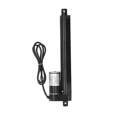 Attuatore Elettrico Lineare 1000N Corsa 200mm IP65 Nero Attuatore Lineare con Finecorsa 24V Lineare