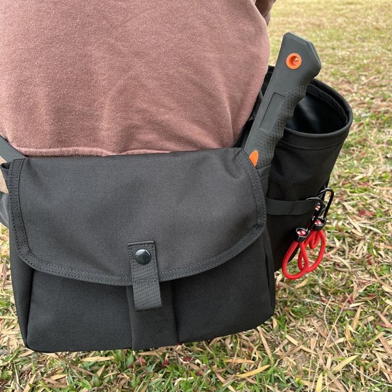 Outdoor Multifunctional Storage Bag Fishing Tackle Bag Hammer Holder Tent Stakes Pegs Pouches Waterproof Fanny Pack