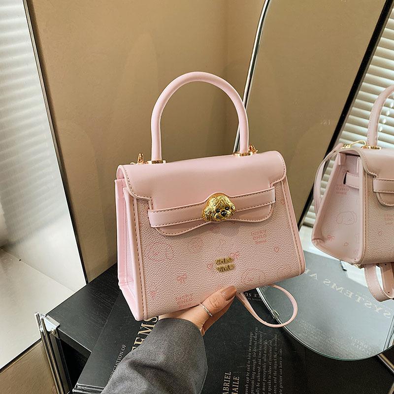 

Niche contrasting color bag women s new spring and summer versatile messenger bag fashionable portable small square bag