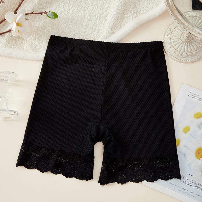 Lady Summer Silk Two In One Seamless Anti-Slip High Waist Underpants