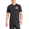 Adidas Football T Shirt Men's Black JD8216