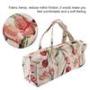 Tulip Flower Women's Hand Luggage DIY Knitting Needles Storage Bag Ladies Travel Bags  Men