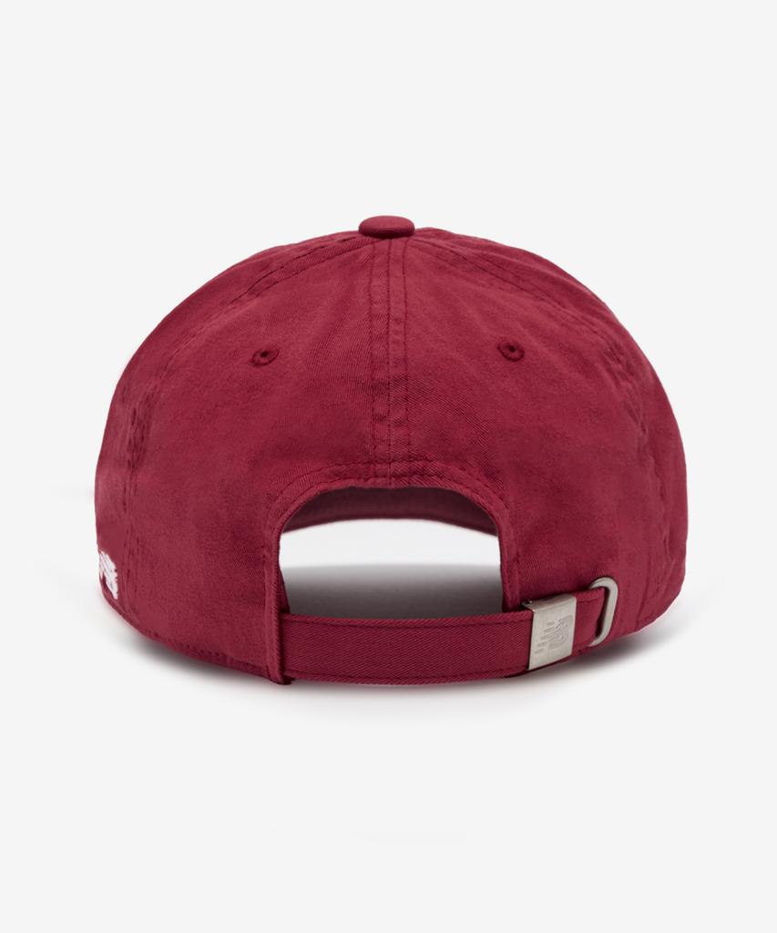 Nyuballanseu Nbgdgs1102 / Letter Logo Ball Cap (Red)