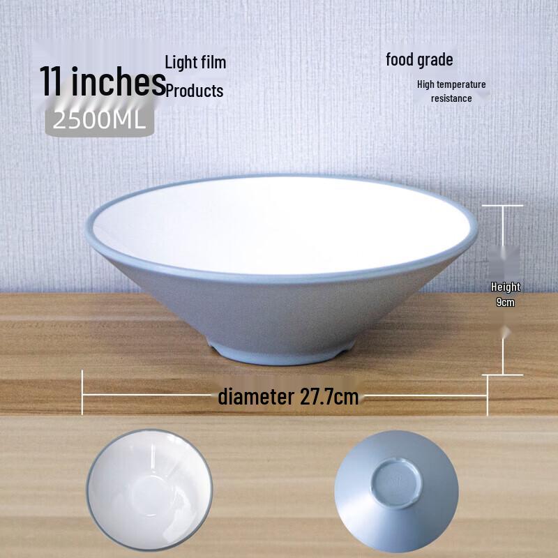 A5 Melamine Conical Serving Bowls