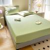 Solid Color Waterproof Mattress Fitted Sheet, Durable TPU Waterproof Backing Bed Cover, Smooth Breathable Bed Sheet for Home Hotel