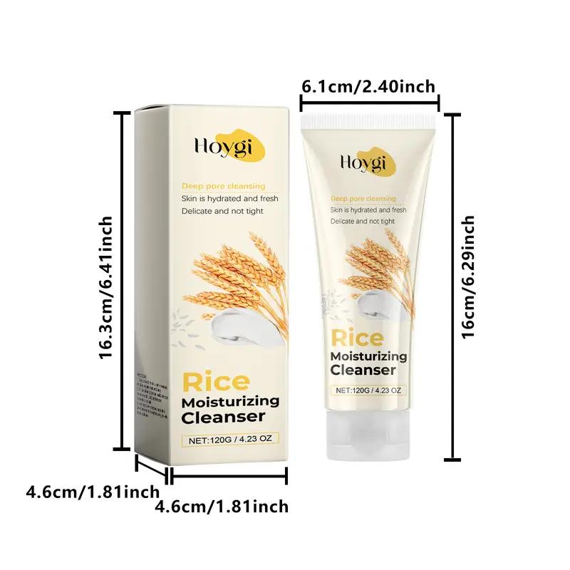 Rýžová esence Hydratační čisticí pleťový přípravek Hloubkové čištění, Uzamknutí hydratace