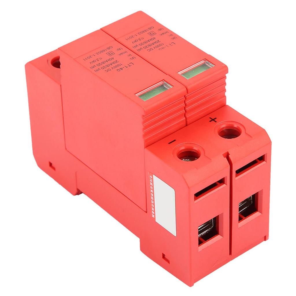 DC1000V 2P 20KA 40KA House Surge Protective Low voltage Arrester Device