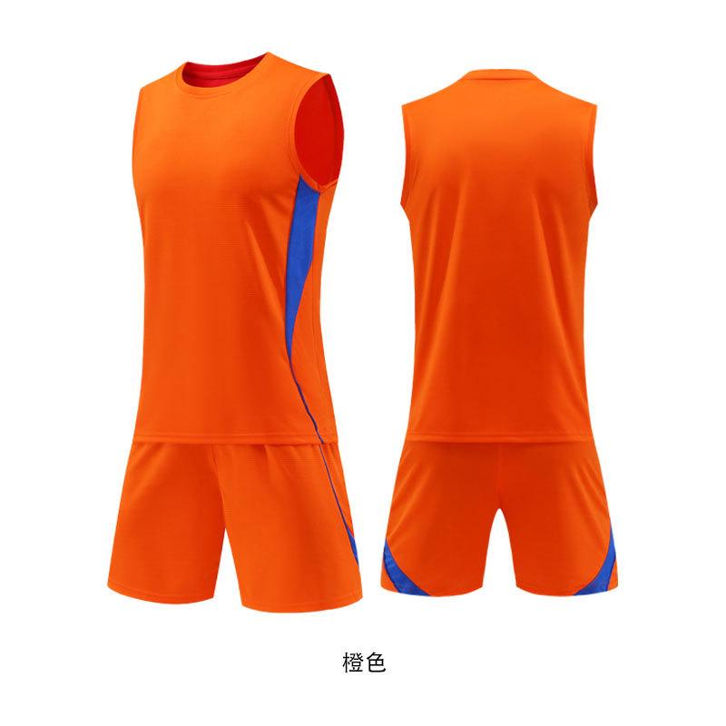 New Football Jersey Set Large Size Sleeveless Same Adult Children's Football Jersey Training Jersey Team Jersey Sportswear