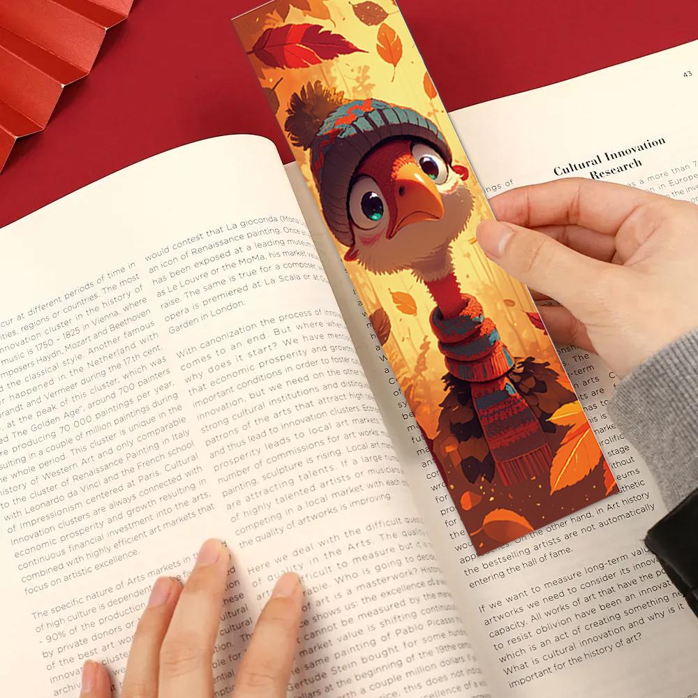 32pcs, Autumn Limited Edition Bookmarks, Back To School, Christmas, Halloween, Suitable for Teachers, Readers, Birthday Gifts.