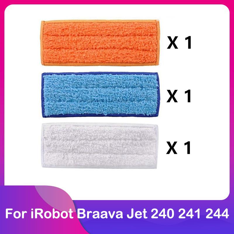 

Підходить для iRobot Braava Jet 240 241 244 Замінна миюча ганчірка Вологий / Сухий / Вологий протирання / Підмітання для деталей пилососа