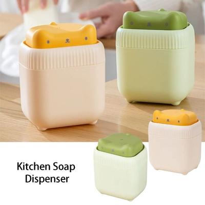Cute Kitten Shape Kitten Detergent Dispenser Press Liquid Practical Kitchen Tools Hand Soap Dispenser Dishwashing Soap