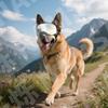 Pet glasses, windproof and sandproof, UV-proof sunglasses, medium and large dog goggles