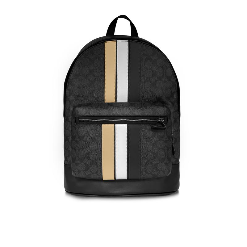 

COACH backpack [Customized bag] West 32 hand-painted color-changing graffiti, simple and high-end, fashionable British basic package (bag + dust bag) коричневий