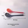 Silicone Non-Stick Colander Skimmer with Nylon Handle