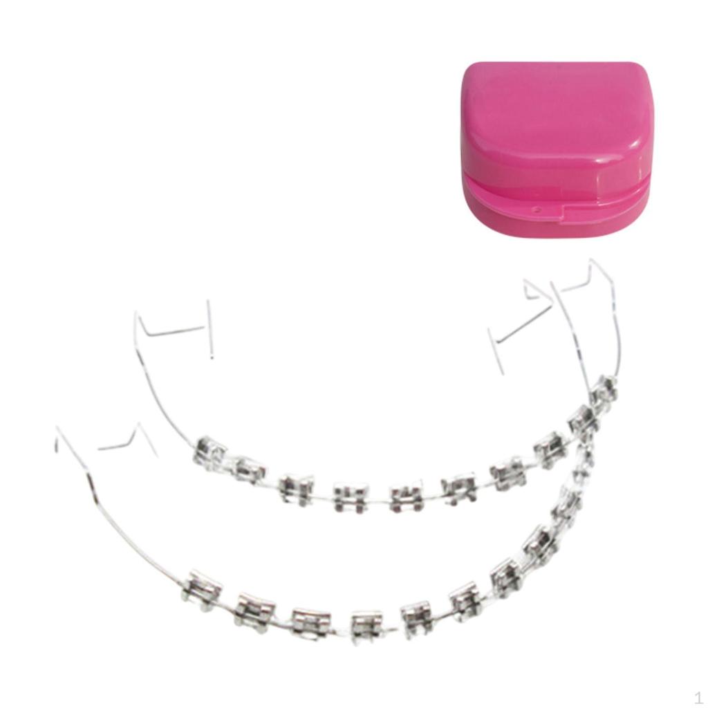 Temporäre Zahndekoration DIY Farbige Zahnspangenkette für Jugendliche Kinder