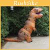 Fantástico Fato de Dinossauro T-rex Inflável para Adultos Para Festas de Fantasia Memoráveis