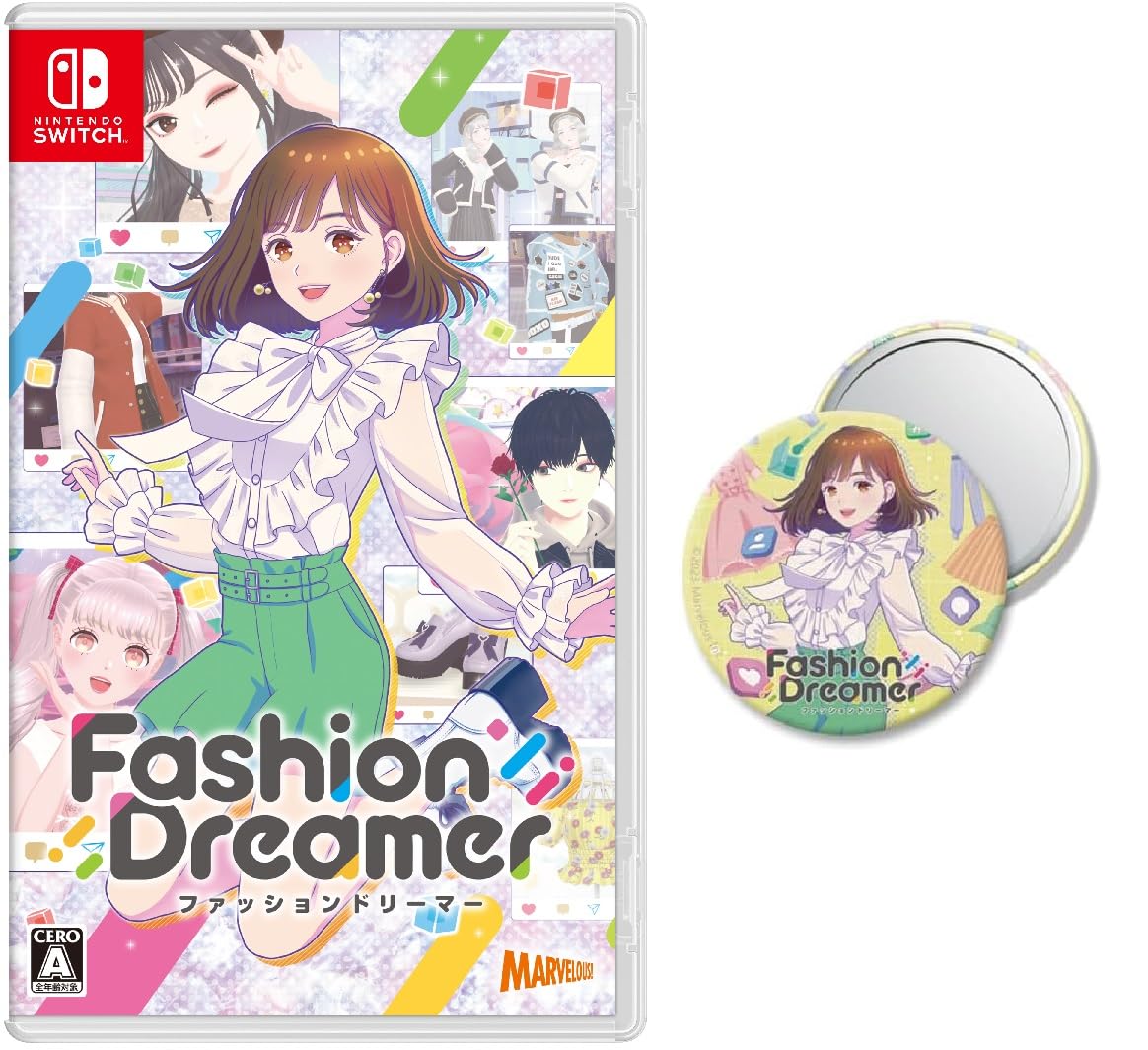 

Код для скачивания оригинального узора для карманного зеркальца Fashion Dreamer для Switch можно получить или использовать из-за срока действия - (Оригинал включен) [Бонус Amazon.co.jp]
