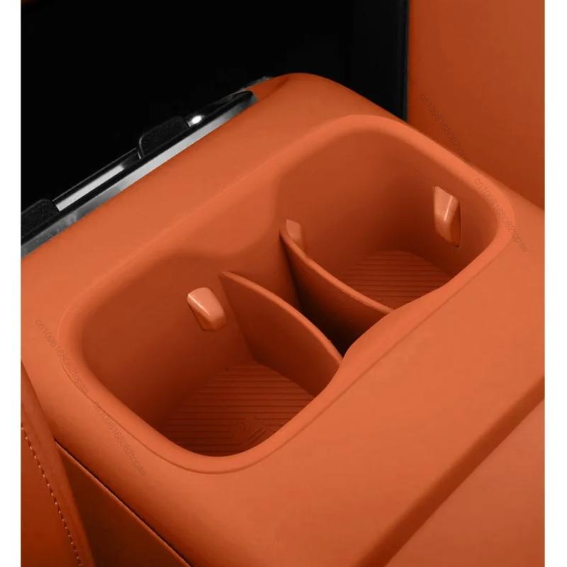 Silicone Center Console Armrest Box For Leapmotor C10 C16 Water Cup Pad Interior Decoration Cover Car Modification Accessory