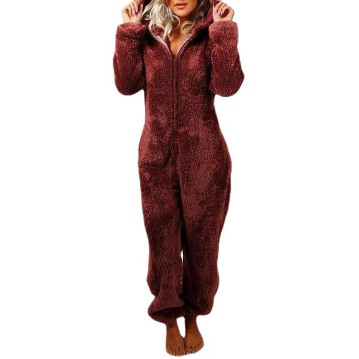 

Дамы в шляпах, с медвежьими ушками, плюшевый комбинезон, пижама, домашняя одежда 4XL