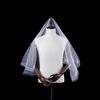 1 X Women 150Cm White One Layer Short Wedding Bridal Veils