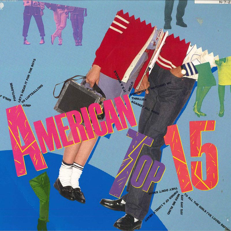 

LP Record VARIOUS - American Top 15 UPS343V OVERSEAS 1984 Japan Obi Pop Used