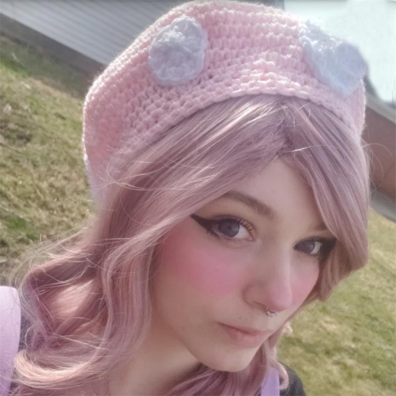 Nouveau personnage animé fait main au crochet Metalocalypse chapeau perruque chapeau