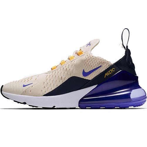 

Новые женские Nike Air Max 270 Светло-кремовые Персидский фиолетовый AH6789-202 37.5
