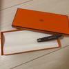 Used HERMES Carre Scarf Charm Empty Box with Ribbon