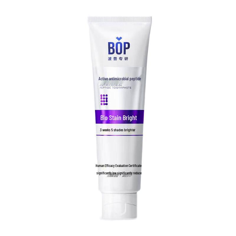 

Pop Research Active Antibacterial Peptide Whitening Toothpaste