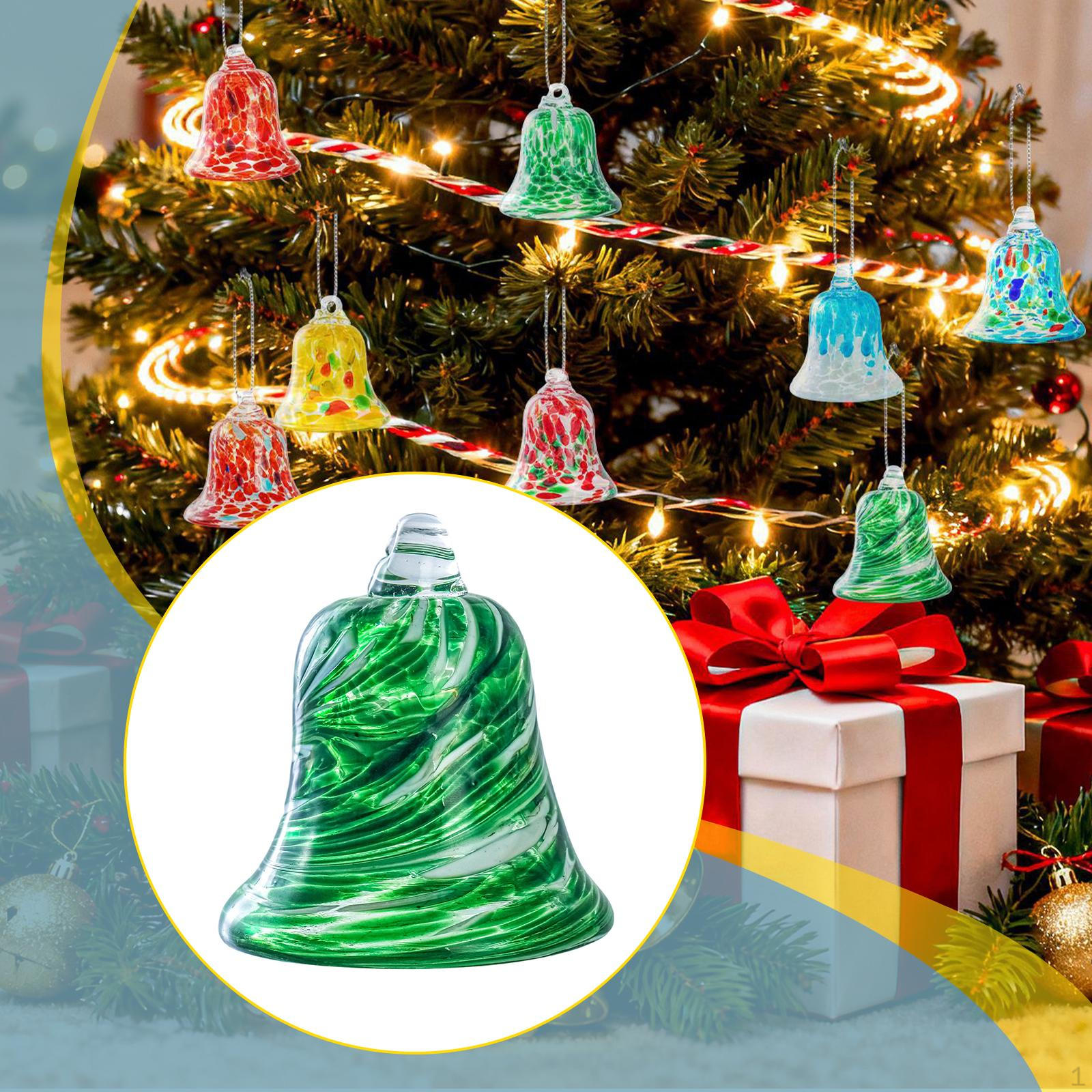 

Рождественский колокольчик, поделка, новинка, подвесное украшение, рождественский декор на год Green