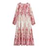 2026 Spring Bohemian Long Sleeve Casual Slimming Dress