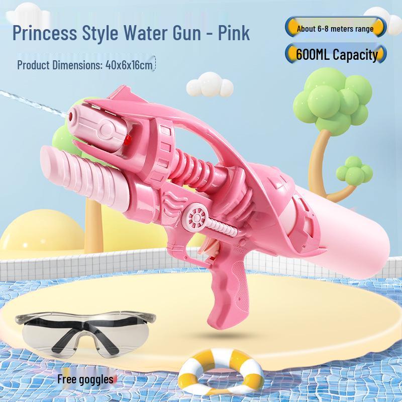 Extra Large High-Pressure Water Gun for Kids - Pull-Type, Large Capacity, Perfect for Water Fights