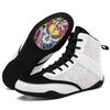 New Spring and Summer Splicing Upper Sports Shoes High Top Men's Boxing Training Shoes Fitness Shoes Fighting Shoes