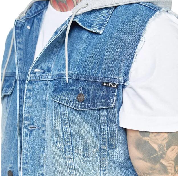 Siksilk Rinse&Denim Vest